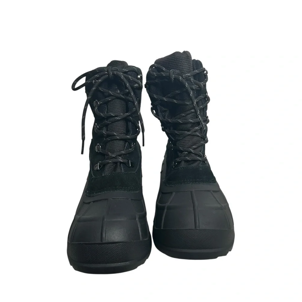 Kamik Fargo 2 Snow Boot Black Waterproof Insulated Weather Boots Men's Size 10